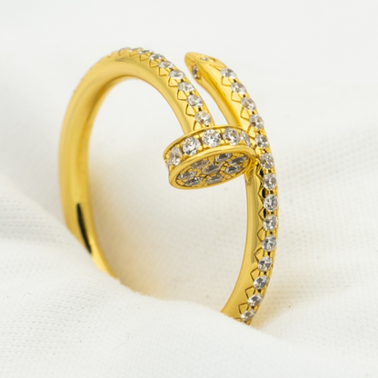 [GALE]JUSTE RING 1.8MM GOLD DIAMONDS