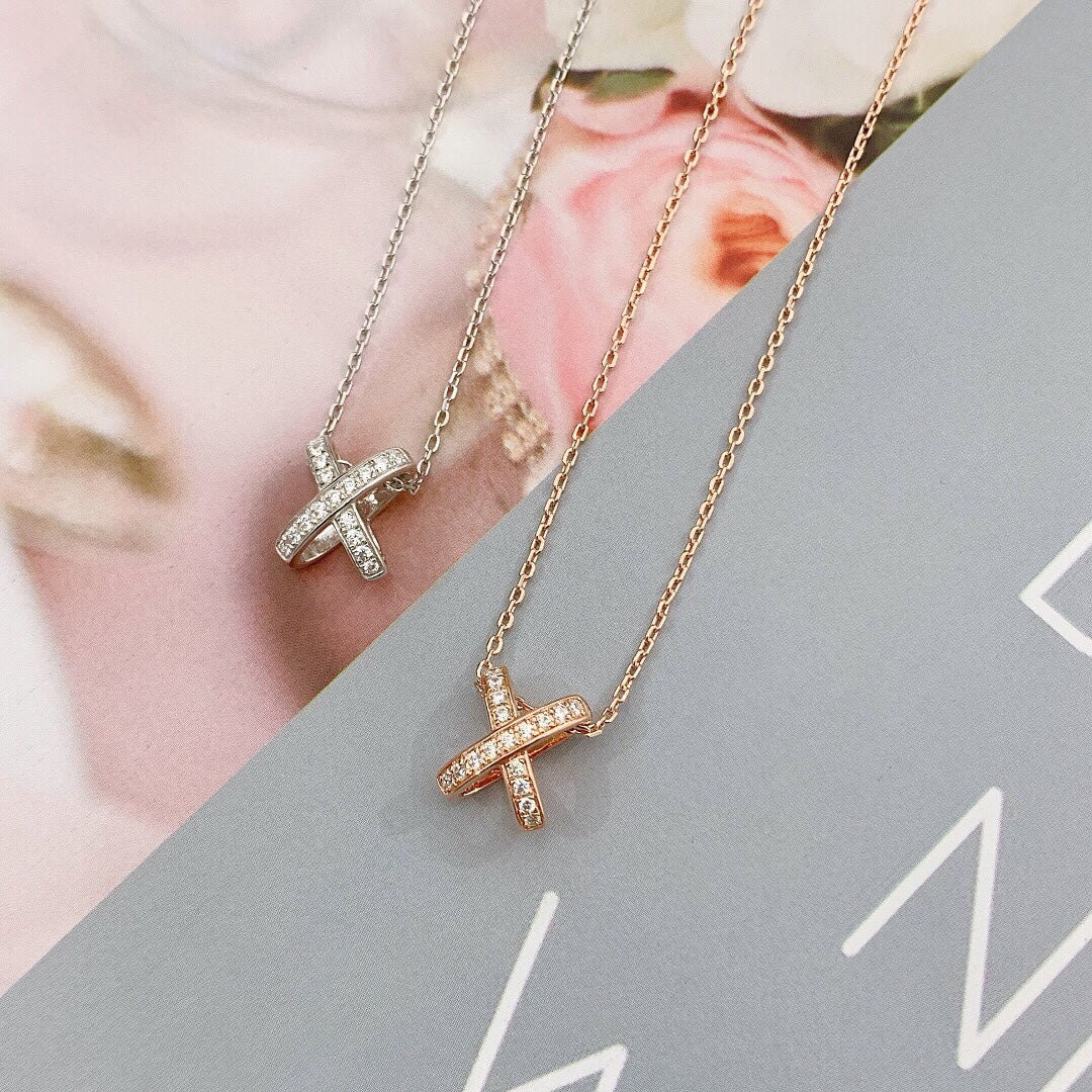 [GALE]JEUX DE DIAMOND NECKLACE