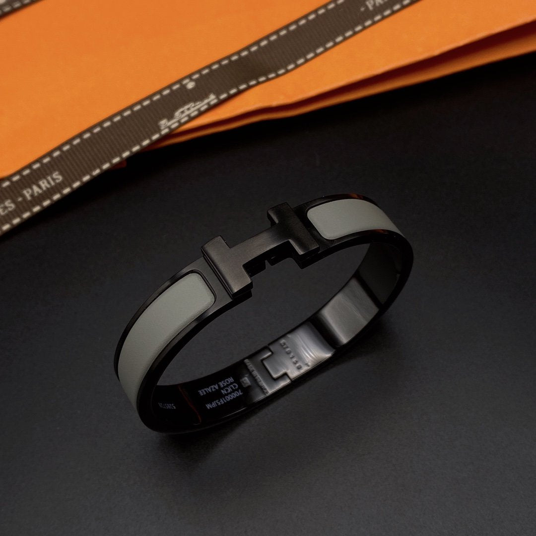 [GALE]CLIC HM SO BLACK GREY BRACELET