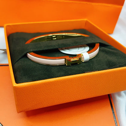 [GALE]CLASSIC HM CLIC  PINK 8MM ENAMEL BRACELET