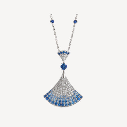 [GALE]DREAM NECKLACE AGATE SILVER DIAMOND