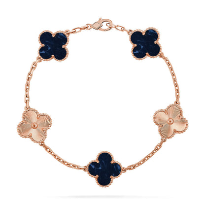 [GALE]CLOVER 5 MOTIF PIETERSITE BRACELET COLLECTION