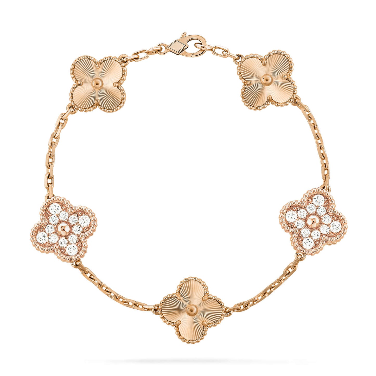 [GALE] CLOVER 5 MOTIF LASER BRACELET COLLECTION