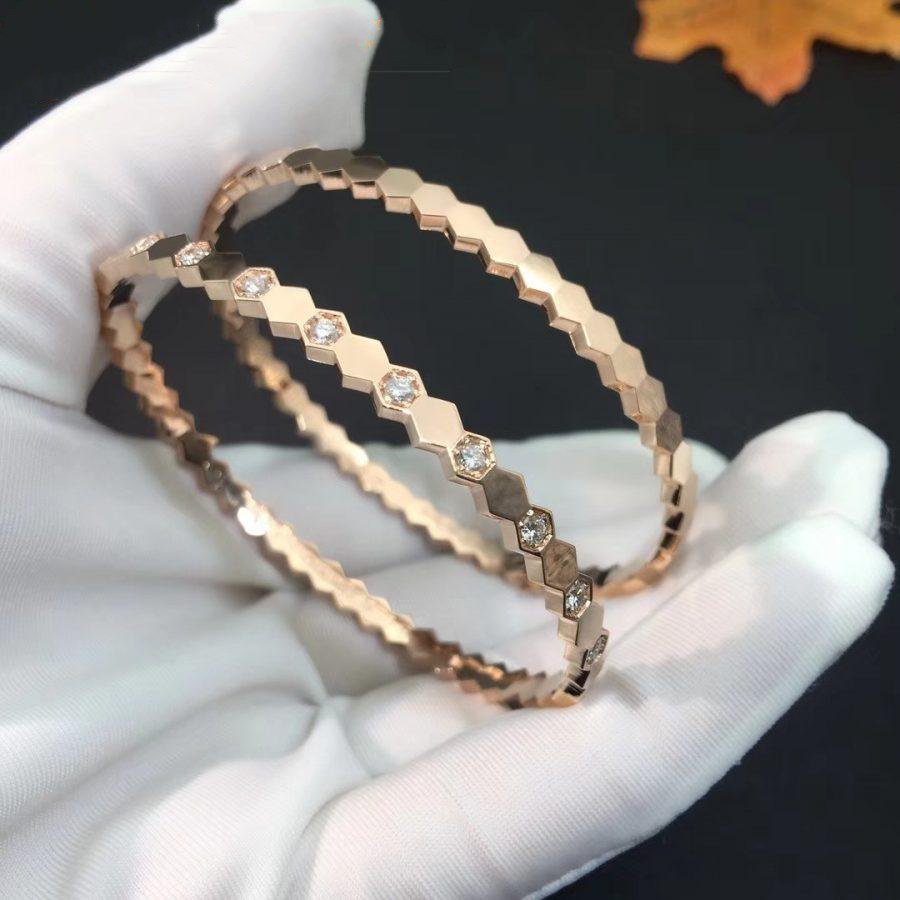 [GALE]BEE LOVE SILVER DIAMOND BRACELET