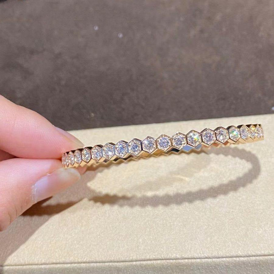 [GALE]BEE LOVE GOLD BRACELET FULL DIAMOND