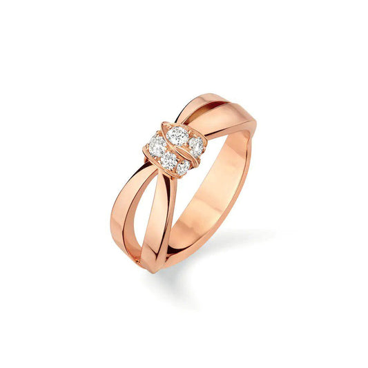 [GALE]LIENS RING PINK GOLD DIAMOND