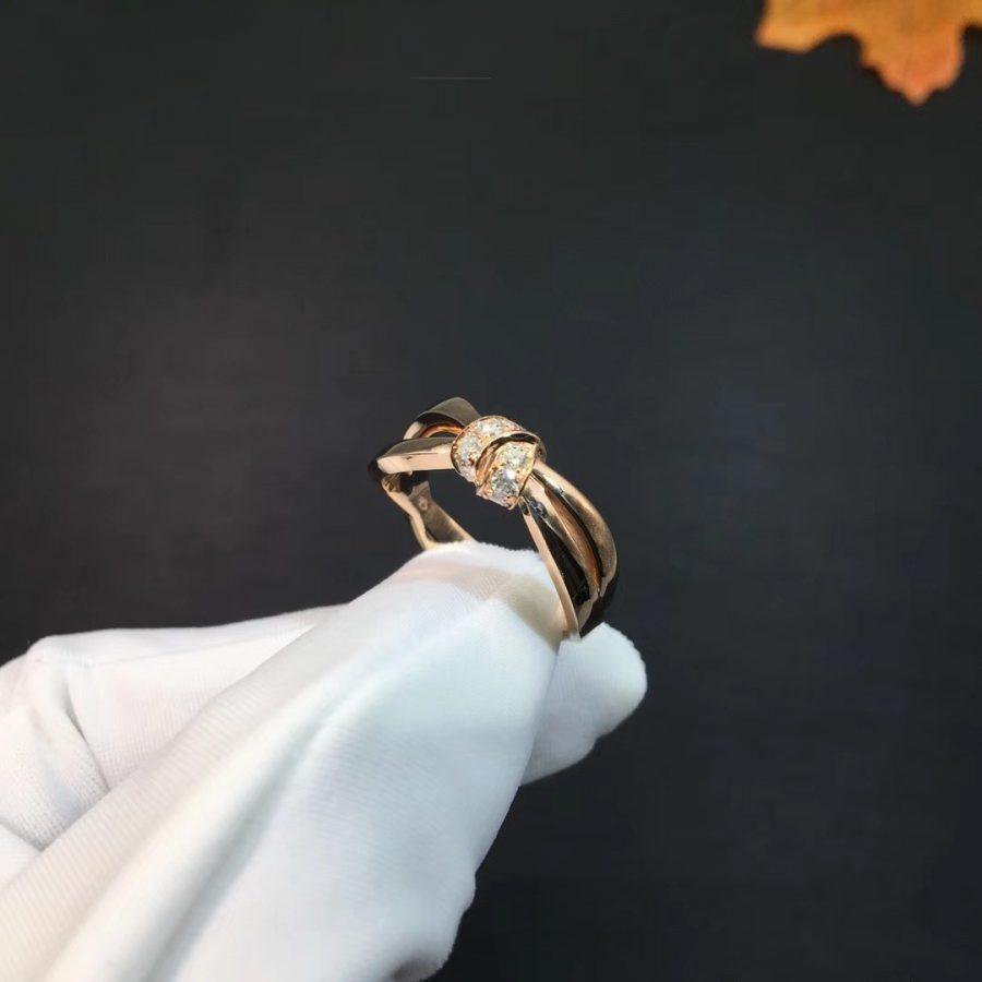 [GALE]LIENS RING PINK GOLD DIAMOND