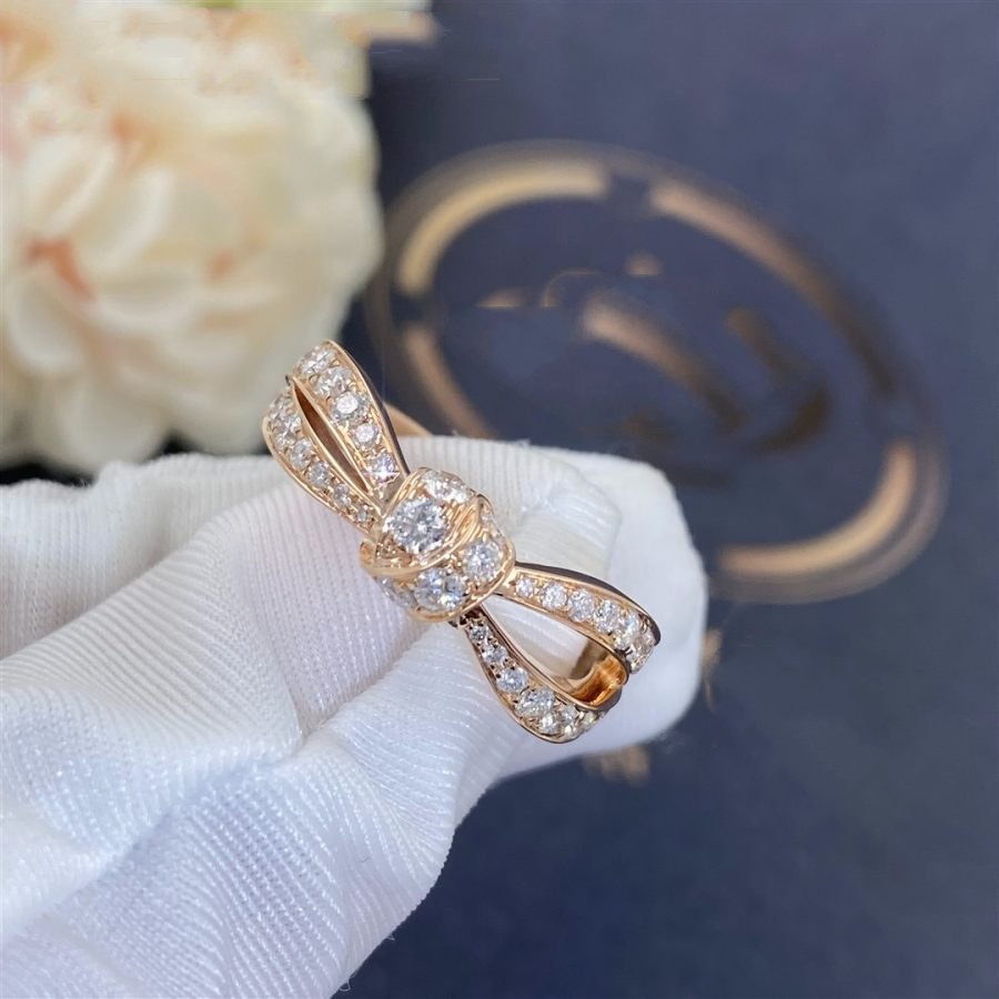 [GALE]LIENS PINK GOLD DIAMOND RING