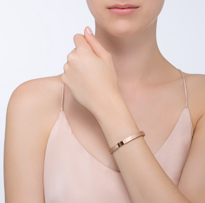 [GALE]LOVE BRACELET 6.1MM 4 DIAMONDS