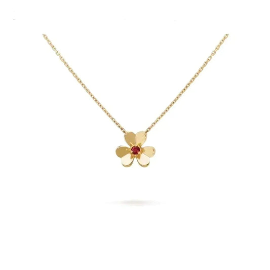 [GALE]FRIVOLE GOLD FLOWER NECKLACE
