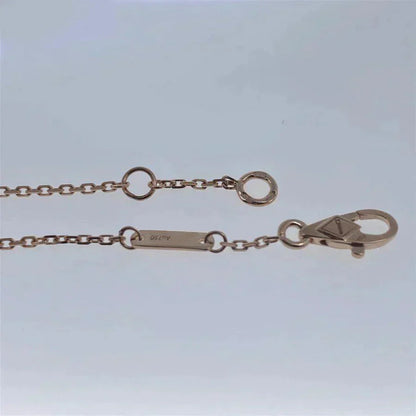 [GALE]CLOVER WHITE MOP SINGLE FLOWER BRACELET
