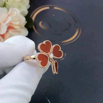 [GALE]SWEET CLOVER CARNELIAN RING
