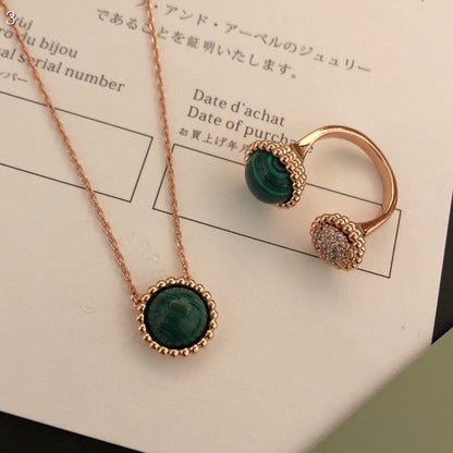 [GALE]PERLEE COULEURS DIAMOND ROSE GOLD BETWEEN THE FINGER RING